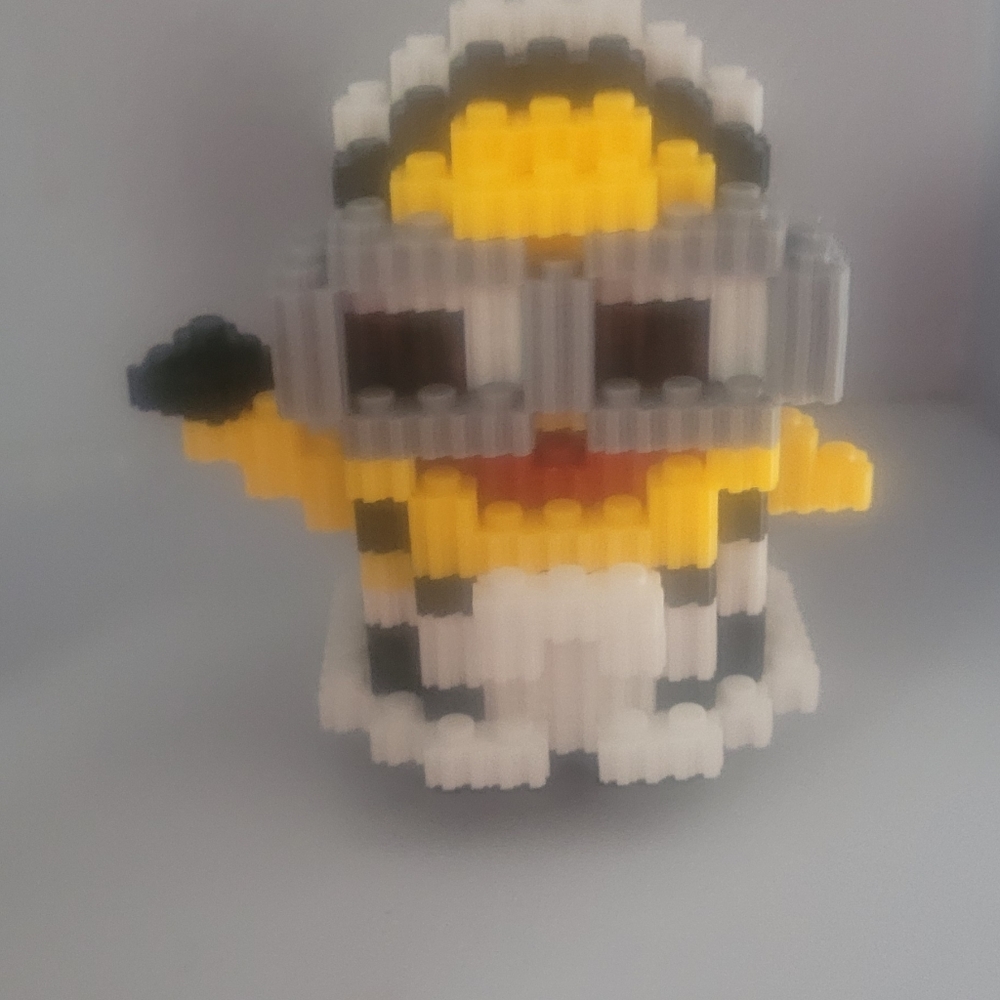 Mind Exercise Building Block Cartoon Character - Picture 2 of 3
